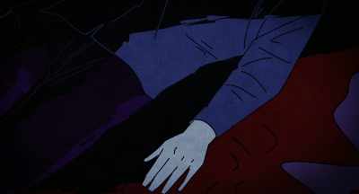 He was stabbed repeatedly
in the face and chest. - Murder of God's Banker
