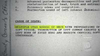 HE STABS HER IN THE NECK, - The Lake Erie Murders