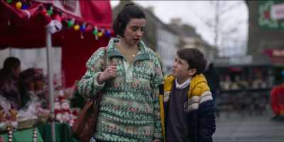 He stands there day and night
all through the holidays, - The Heist Before Christmas