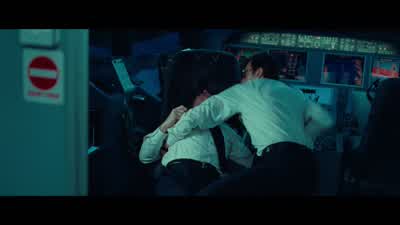 He started having chest pains, then he just collapsed over the yoke! - Non Stop