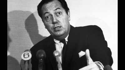 He started out
by blaming what he called - Mafia Spies