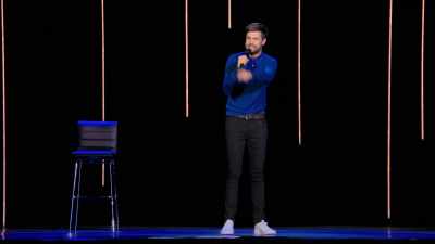 He started shouting more.
He was like: "Oben!" - Jack Whitehall: I'm Only Joking
