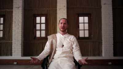 -He started yelling
out, "Don't do this. - Krishnas: Gurus. Karma. Murder.