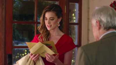 He startled me, - The Mistletoe Secret