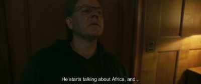 He starts talking about Africa, and... - The Marco Effect