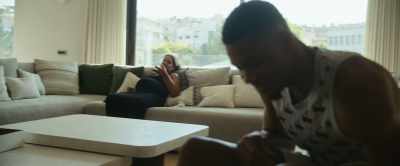 He still is on his phone,
so I'm watching the show - Giannis: The Marvelous Journey