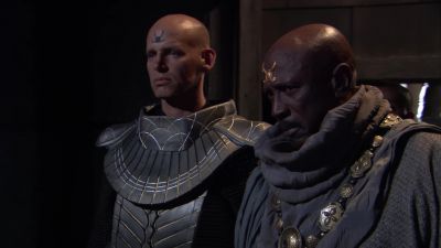 He still refuses to speak? - Stargate SG-1