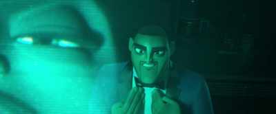 He stole the Assassin, - Spies in Disguise