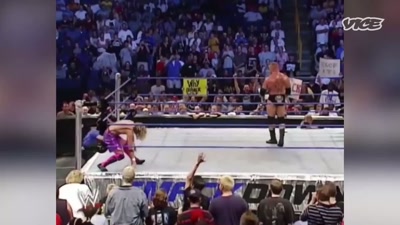 He stole the hardcore
and the violence. - The Nine Lives of Vince McMahon