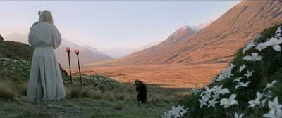 He was strong in life. - The Lord of the Rings: The Two Towers