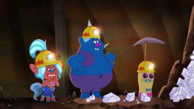 ‐ He struck sparkle, Trolls!
Get out your celebratin' hats! - Trolls: TrollsTopia