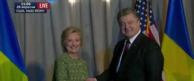 He supported Hillary Clinton
and he did it openly. - Revealing Ukraine