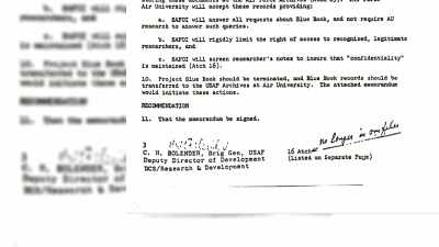 He suspected another
reporting system - Project Blue Book Exposed