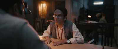 He has taken a charter, - An Action Hero