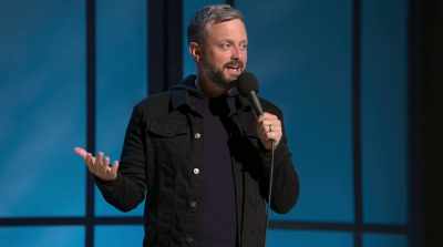 He takes me over to some stairs,
which he had to be like, - Nate Bargatze: The Greatest Average American