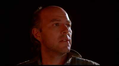 He talks that way off set, "Hey, dude, man
how is it going?" - In Search of Darkness