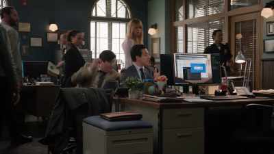 He and Tara seemed cozy,
and in this one, - High Potential
