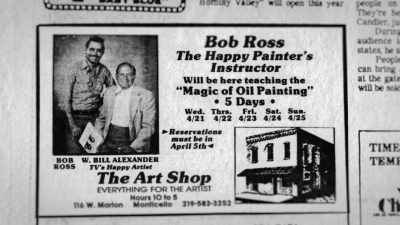 He was teaching classes
up and down the East Coast, - Bob Ross: Happy Accidents, Betrayal & Greed