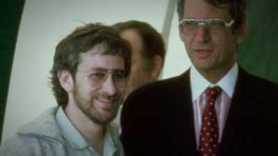 He was tenacious
about getting me - Spielberg