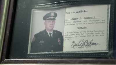 He was the chaplain of Baltimore County,
state police, - The Keepers