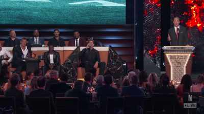 He is the first tight end to lead the NFL
in receiving touchdowns. - The Roast of Tom Brady