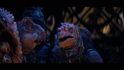 He had the Heretic's Dual Glaive. - The Dark Crystal: Age of Resistance