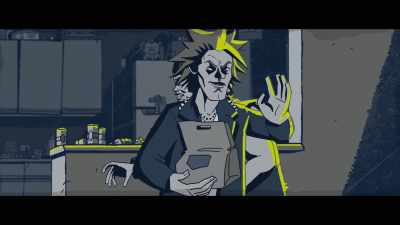 He was the only honest man
on the Tilbury docks. - Deadly Class