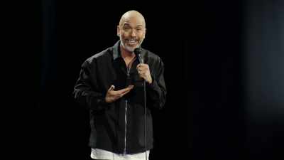 He thinks he's getting away with it.
I don't understand how. - Jo Koy: Live from the Los Angeles Forum