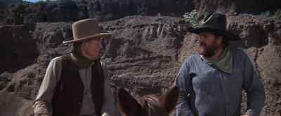 He thinks he's going to a picnic. - Chisum