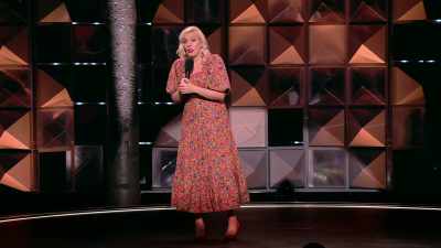 He thinks it's a terrific idea.
I'll do an impression of him. - Backstage with Katherine Ryan