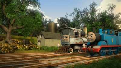 He thinks he looks awkward
and uncoordinated. - Thomas & Friends: Journey Beyond Sodor