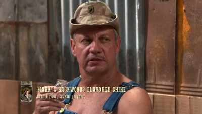 He had to cook his peaches
which he wouldn't normally
have done, - Moonshiners: Master Distiller