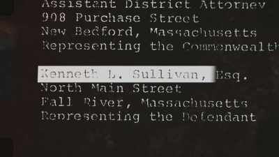 He told me I'll get out
in 12 years. - Fall River