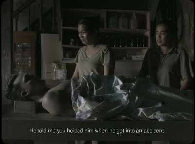 He told me you helped him
when he got into an accident. - Ode to Nothing