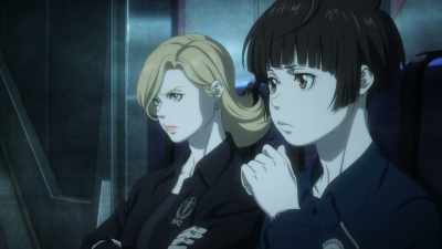 He told me you were coming
via coded communication. - Psycho-Pass: Providence