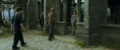 He, too, was exceedingly arrogant, strutting about the castle. - Harry Potter and the Prisoner of Azkaban