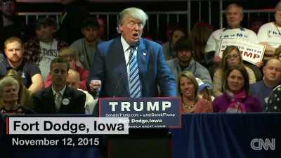 He took a knife and he
went after a friend, - Trump: The Art of the Insult