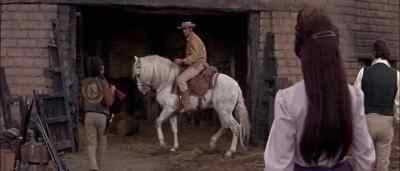 He took all the horses
except yours. - Shalako