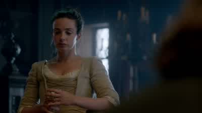 He took me up the stairs. - Outlander
