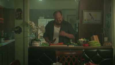He even took raw meat
and smashed it into Tiny Juan's forehead - This Fool