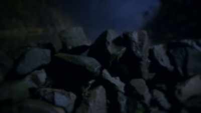 -He took rocks and
blocked the water - Krishnas: Gurus. Karma. Murder.