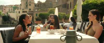 He travels, and he speaks
so many different languages, he can cook. - Meet Me in Rome
