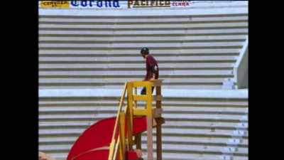 He tried to do it
in a bullring in Tijuana. - Tony Hawk: Until the Wheels Fall Off