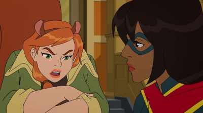 He tried to roast us
like marshmallows. - Marvel Rising: Secret Warriors