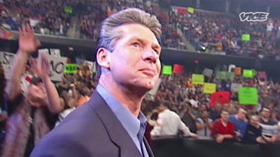 He was tunnel vision
on "I will build this. - The Nine Lives of Vince McMahon