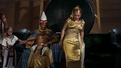 He turned his staff into a cobra - The Ten Commandments