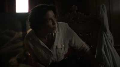 He... he turns away from the light, - Damien