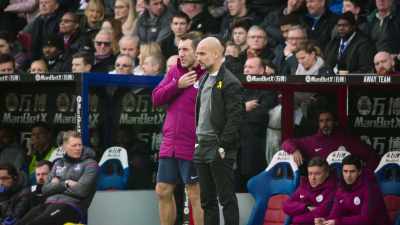He twisted as he went down.
That looks painful. - All or Nothing: Manchester City