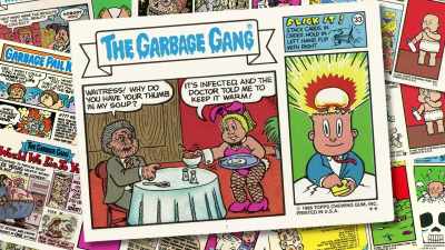 He was um, he had
been a contributor to Topps - 30 Years of Garbage: The Garbage Pail Kids Story