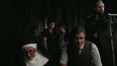  He unbuttoned his collar and... - Sister Boniface Mysteries